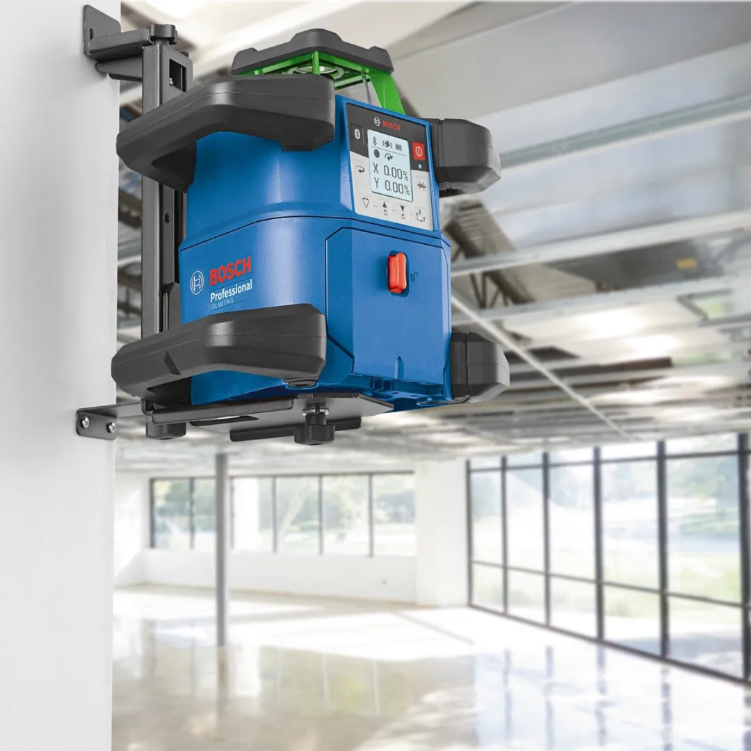Bosch Professional GRL 650 CHVG Rotatielaser - Groen 18V + LR 65 G - L-Boxx