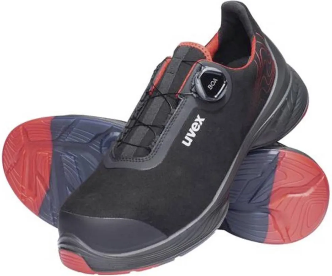 Uvex 1 G2 6840243 Veiligheidsschoenen ESD S3 - 43 Rood/zwart