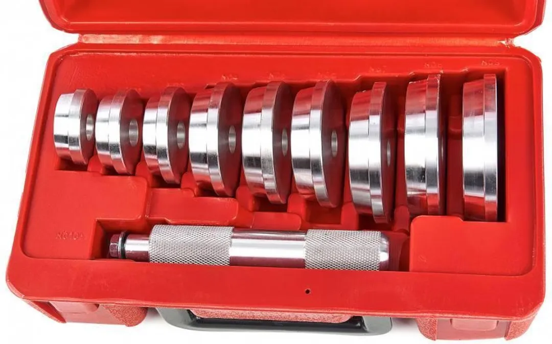 HBM Machines Wiellager Montageset 39,5–81mm - 10 Stuks - Rood