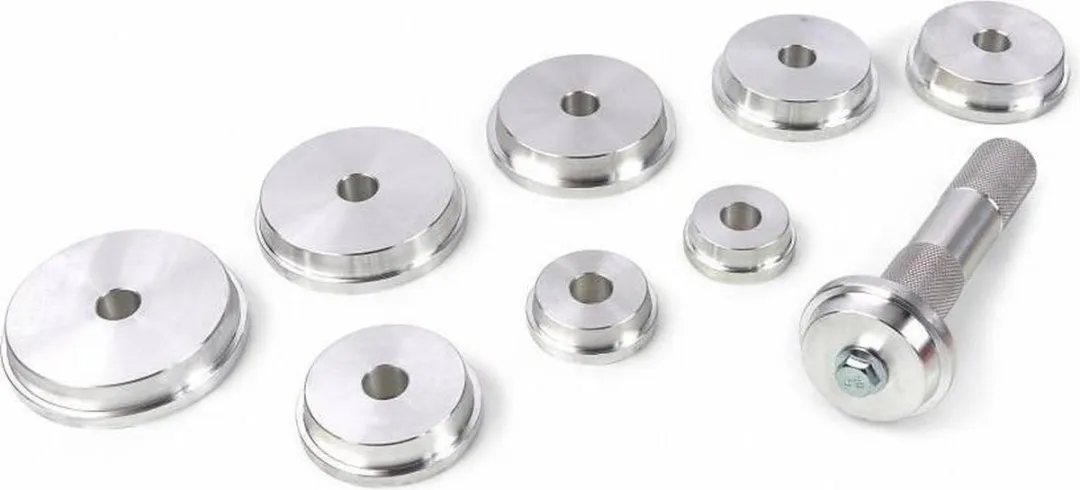HBM Machines Wiellager Montageset 39,5–81mm - 10 Stuks - Rood