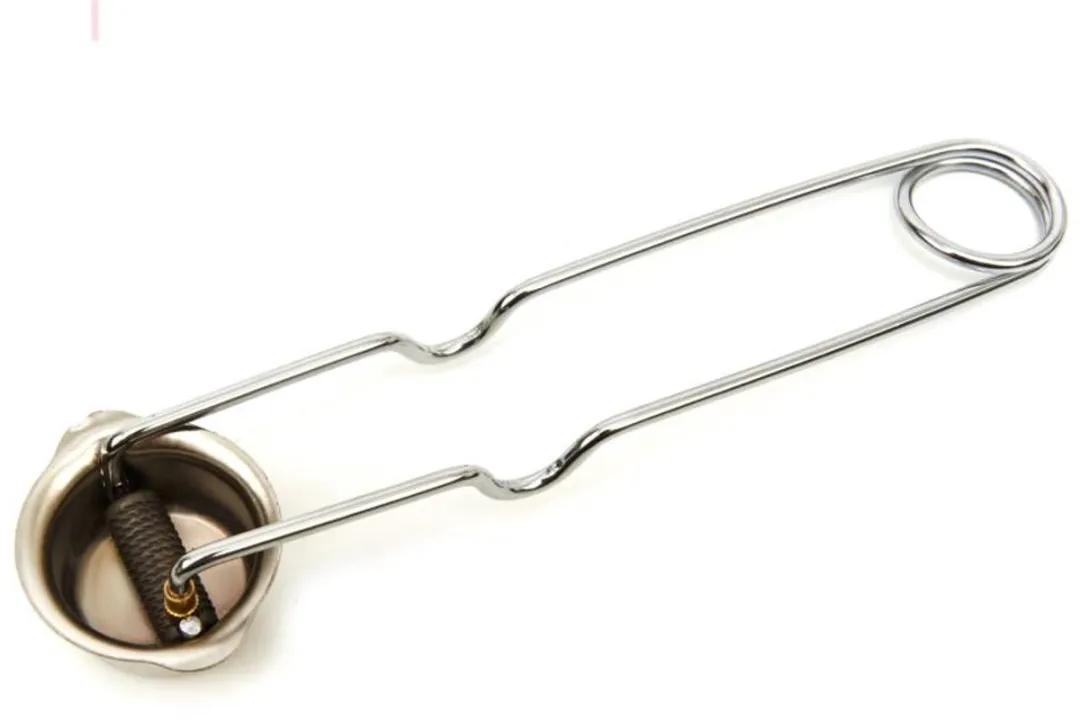 HBM 10-delige Lastoorts & Snijbrander Set - Metaal - Goud/Zilver