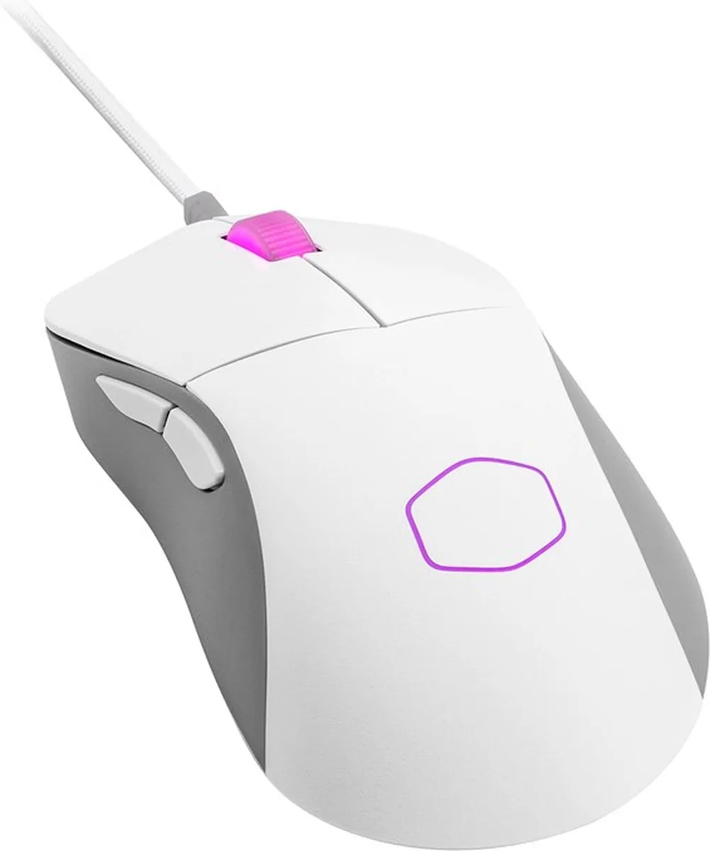 Cooler Master MM730 Muis - 16.000 DPI - Rechtshandig - Wit - afbeelding 6 van 6