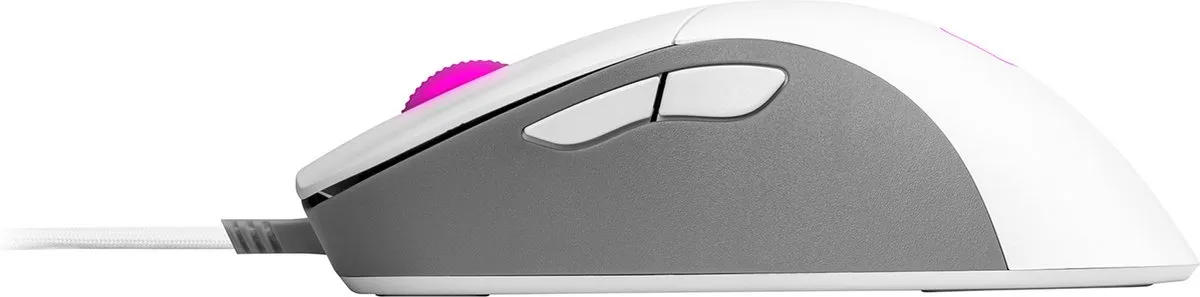 Cooler Master MM730 Muis - 16.000 DPI - Rechtshandig - Wit - afbeelding 2 van 6