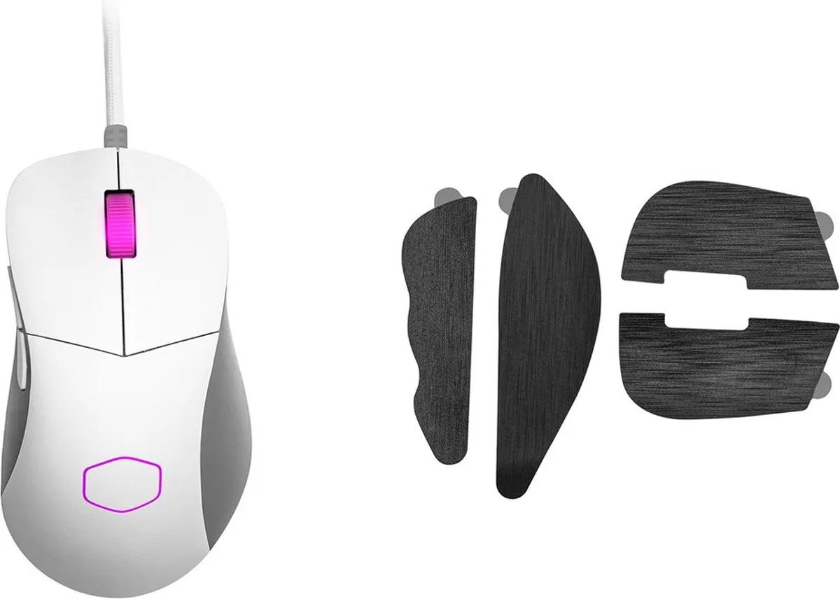 Cooler Master MM730 Muis - 16.000 DPI - Rechtshandig - Wit - afbeelding 3 van 6