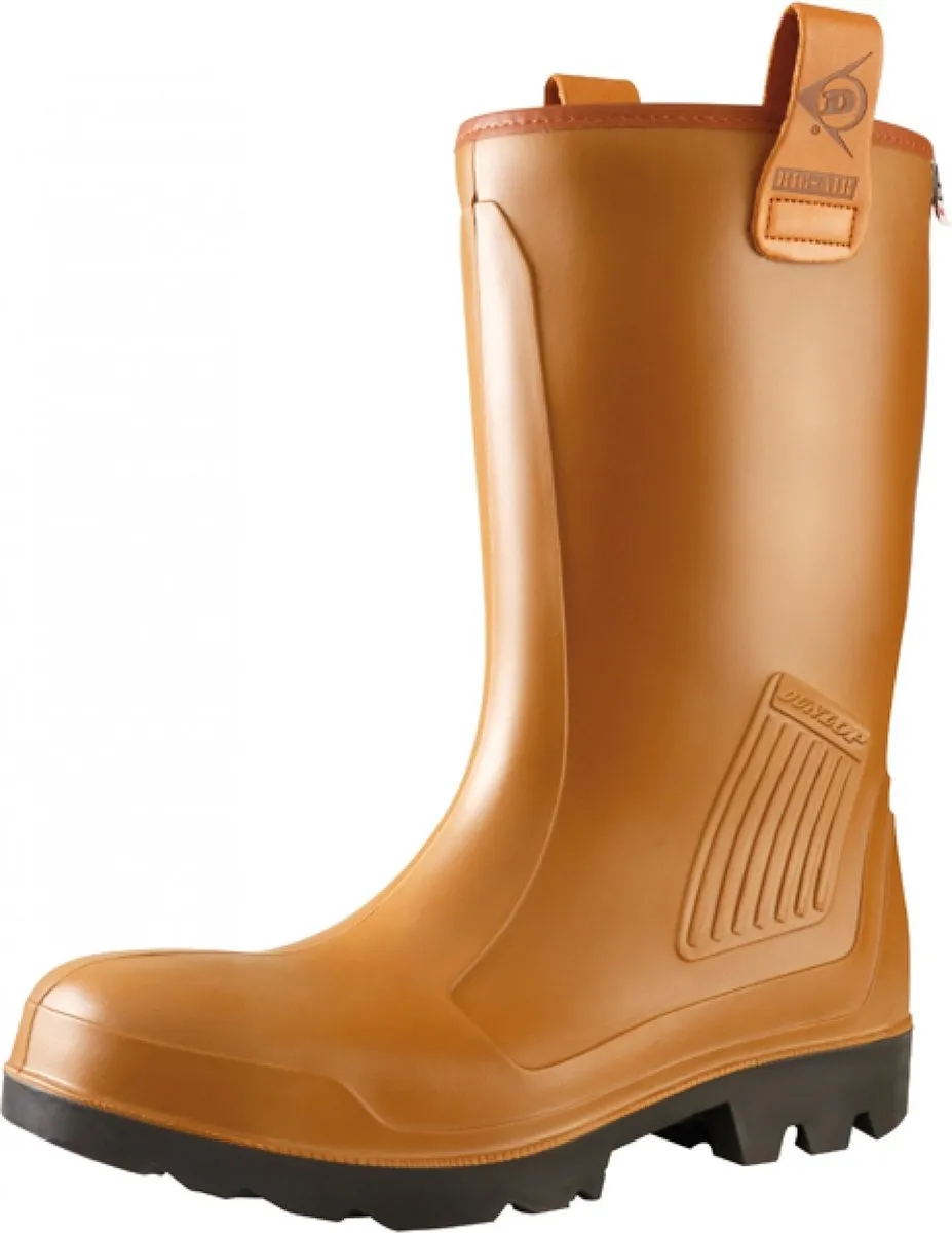 Dunlop Rigair Gevoerde Laars S5 - Bruin