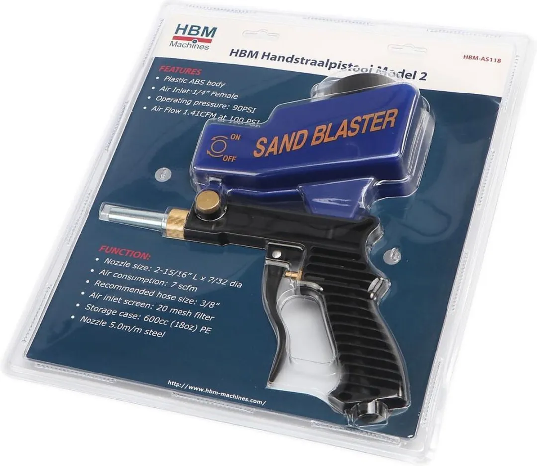 HBM Machines Handstraalpistool 2184 - 600cc