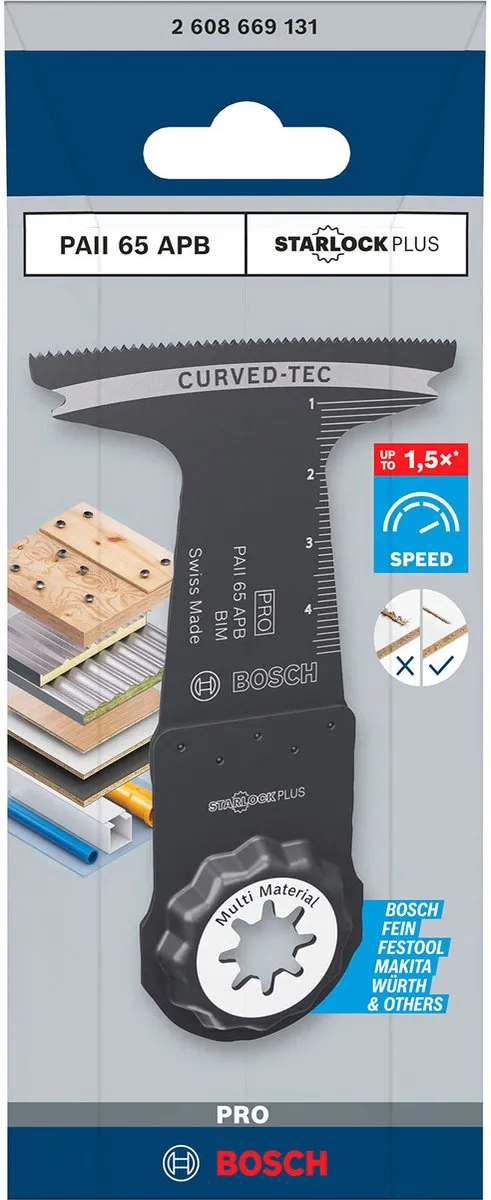 Bosch Professional PAII 65 APB Zaagblad StarlockPlus 65mm