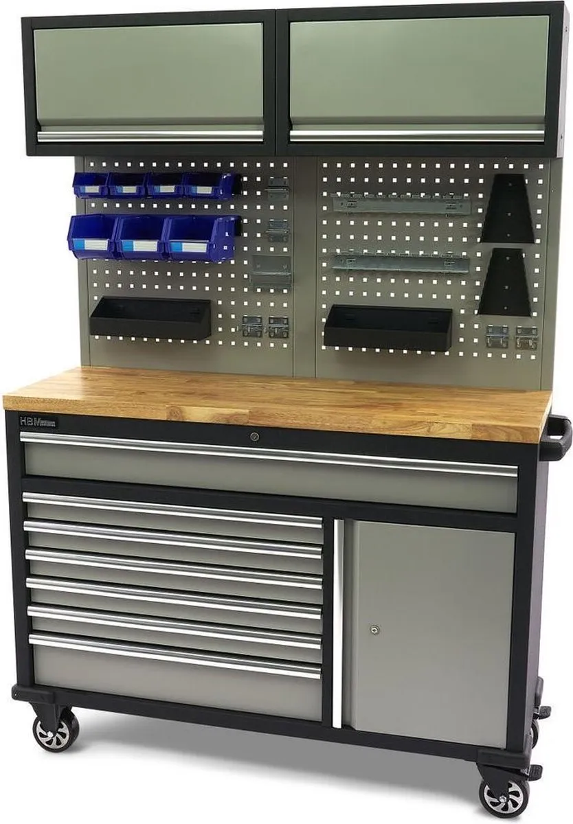 HBM Machines 136cm Verrijdbare Werkbank