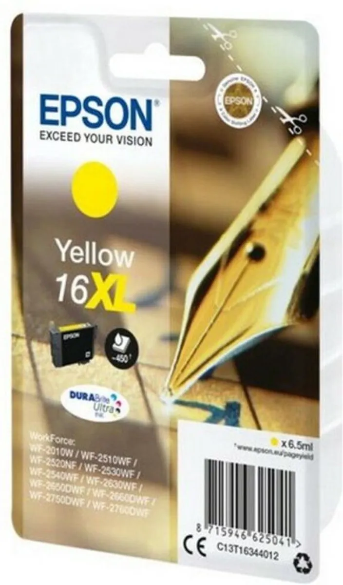 Epson 16XL Inktcartridge C13T16314010 - Zwart