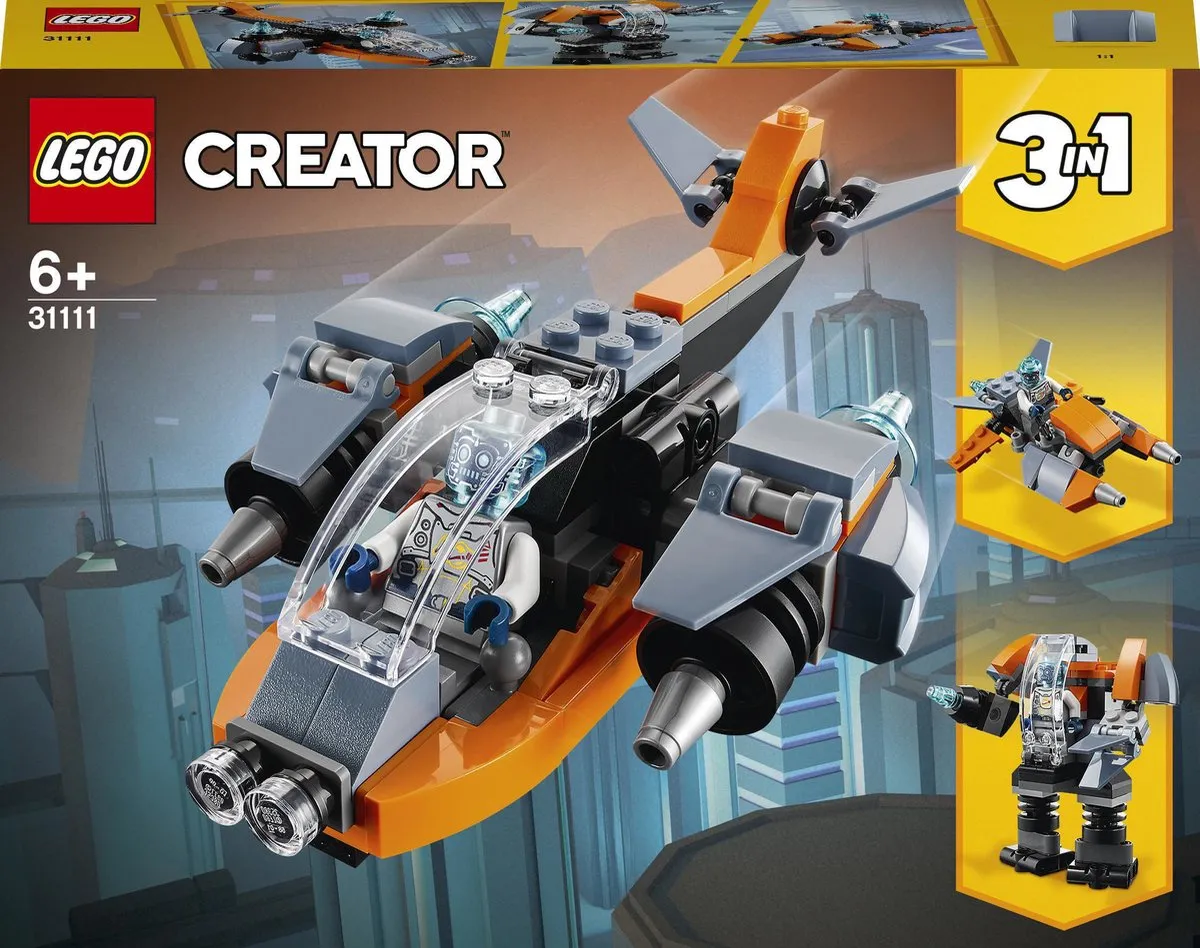 LEGO Creator Cyber Drone 31111
