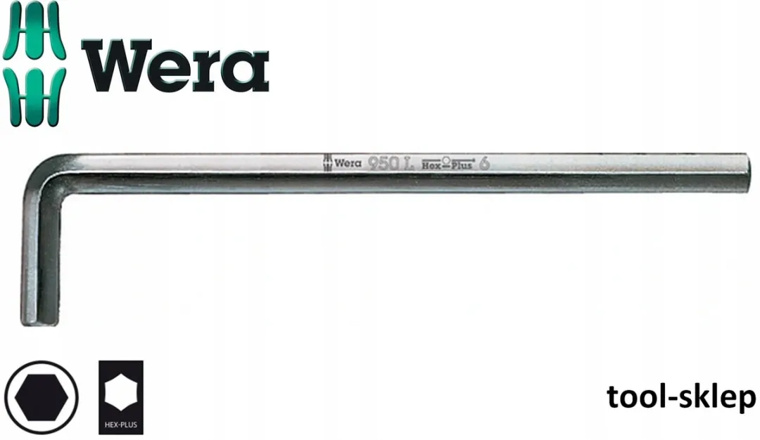 Wera 05022000001 Inbus Sleutel 1.5mm