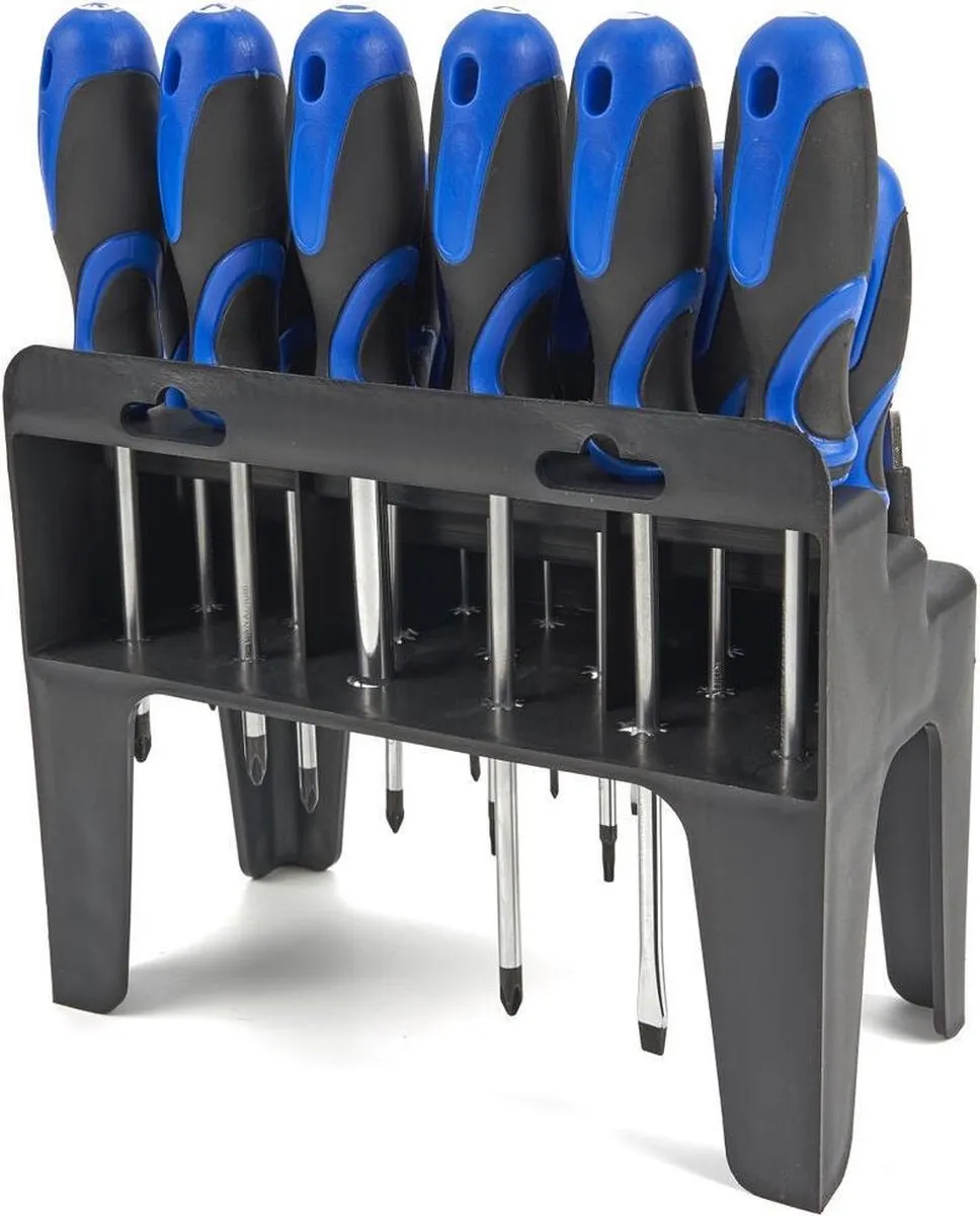 HBM Profi 44-delig Soft Grip Schroevendraaierset - 44 Stuks
