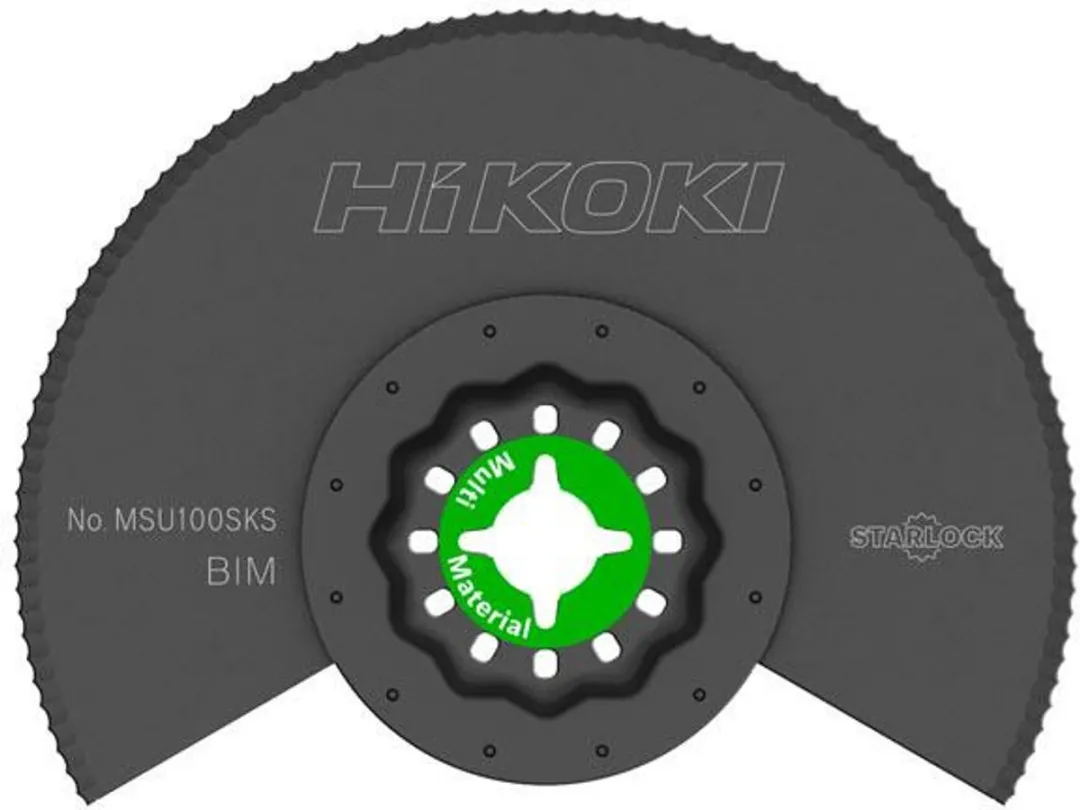 Hikoki MSU100SKS Segmentzaagblad 100mm - Bi-Metaal - Starlock