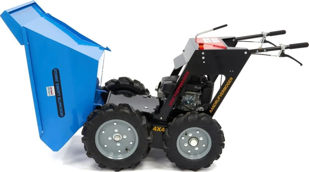 HBM Machines 250 KG Mini Dumper 6.5 PK - 196cc