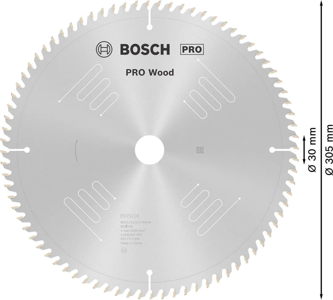Bosch Professional Cirkelzaagblad Optiline 3 305mm - Hout