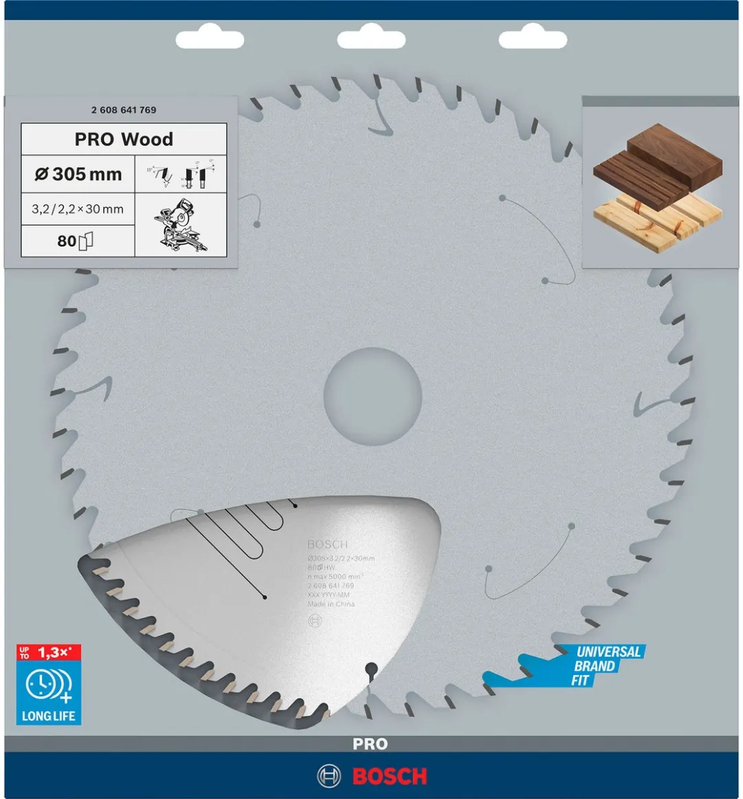 Bosch Professional Cirkelzaagblad Optiline 3 305mm - Hout