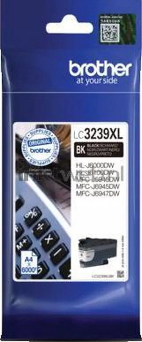 Brother LC-3239XLBK XL Cartridge - Zwart