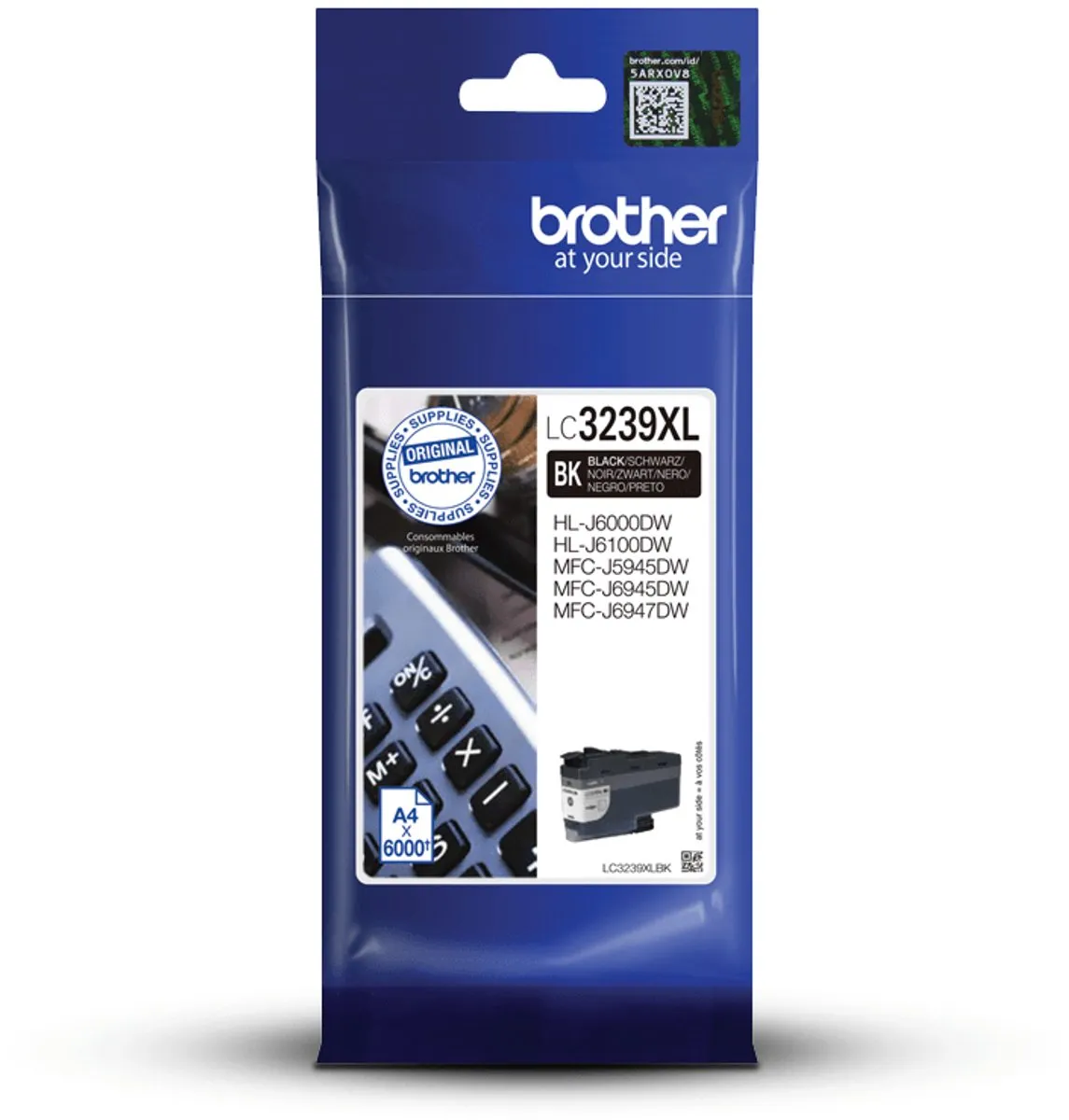 Brother LC-3239XLBK XL Cartridge - Zwart