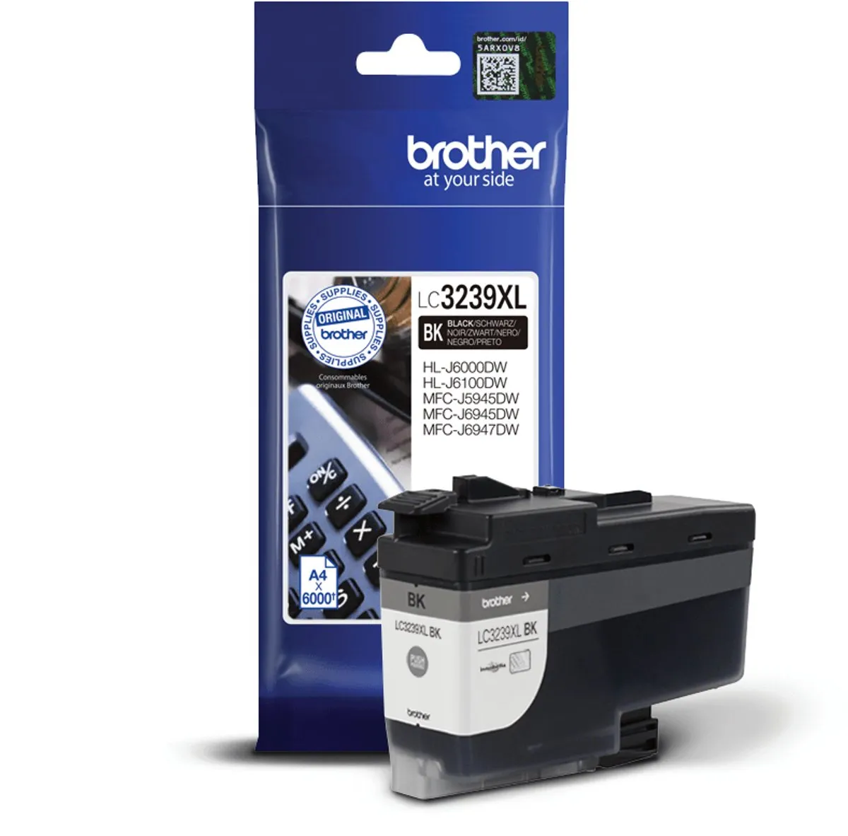 Brother LC-3239XLBK XL Cartridge - Zwart