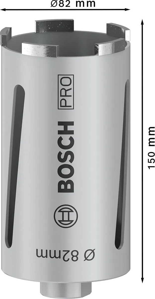 Bosch Professional Diamantboorkroon 82mm - Beton