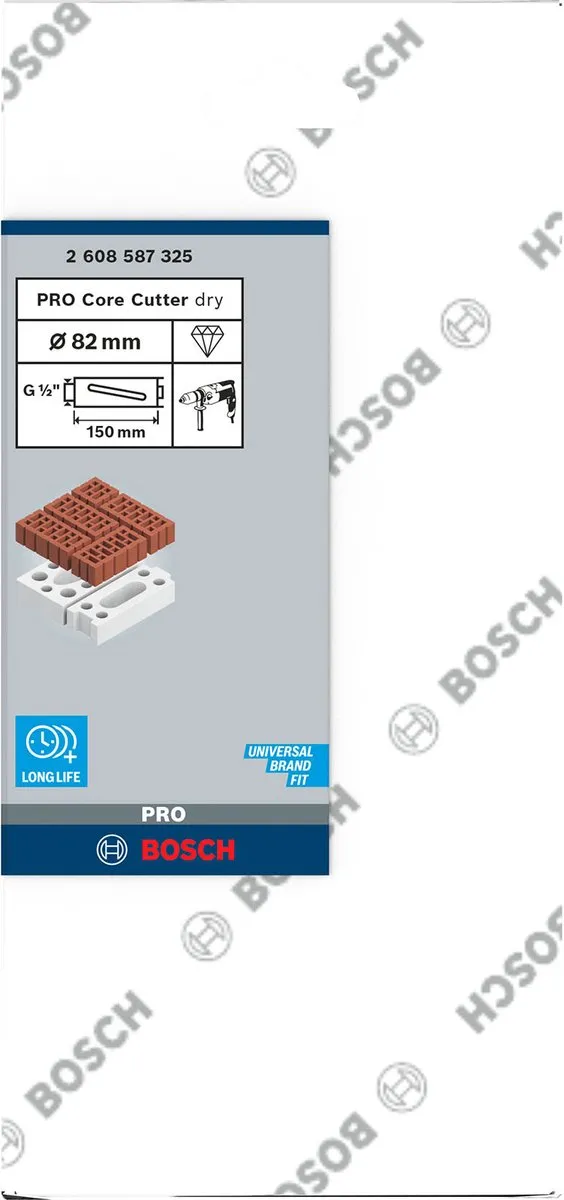 Bosch Professional Diamantboorkroon 82mm - Beton