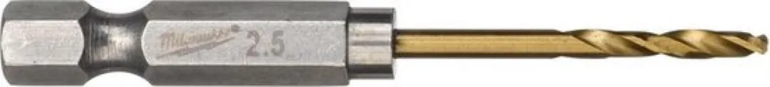 Milwaukee Metaalboor Shockwave HSS-G TiN 2,5mm - 2 Stuks - 48894704