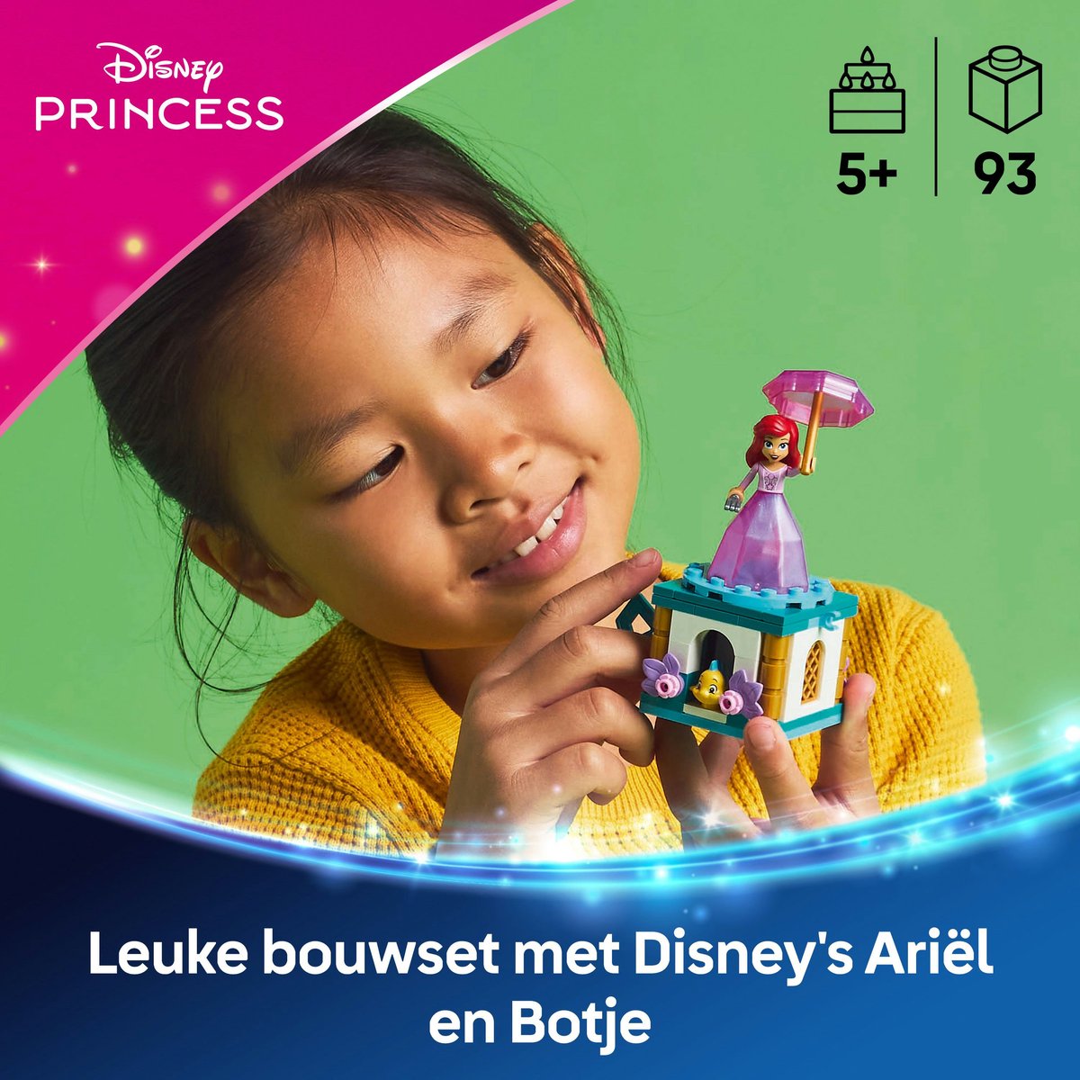 LEGO ǀ Disney Princess Draaiende Ariël - 43259