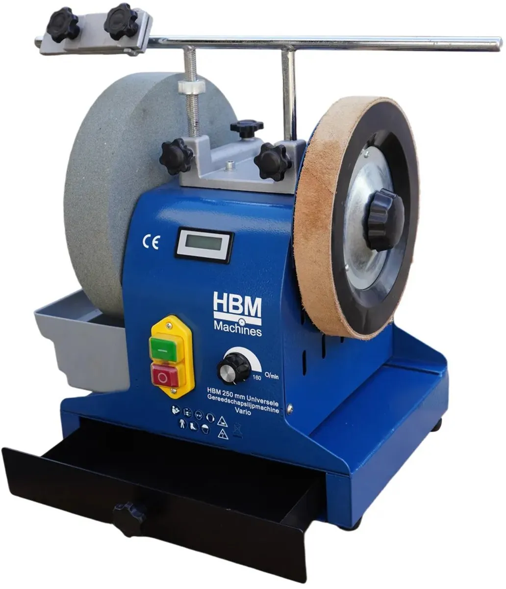HBM Machines 4718 Universele Gereedschapslijpmachine 250mm