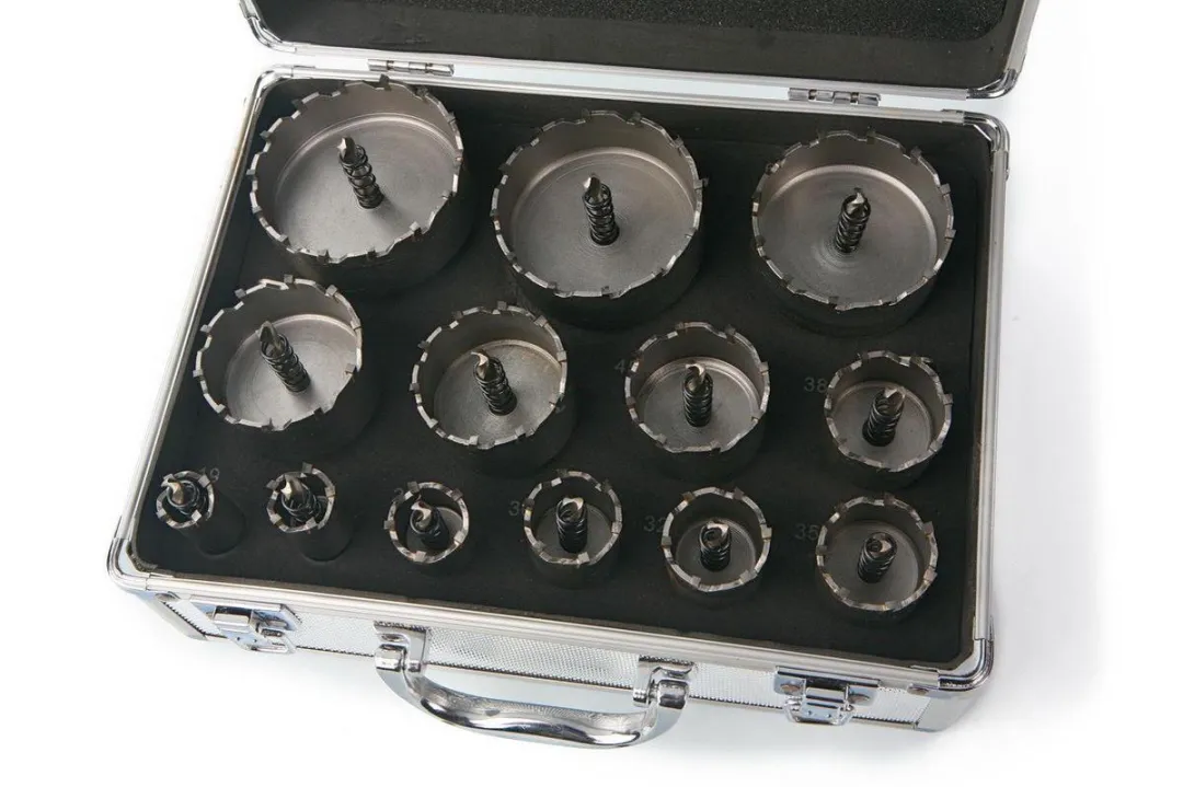 HBM 13-delige HM Gatzagenset Ø75mm