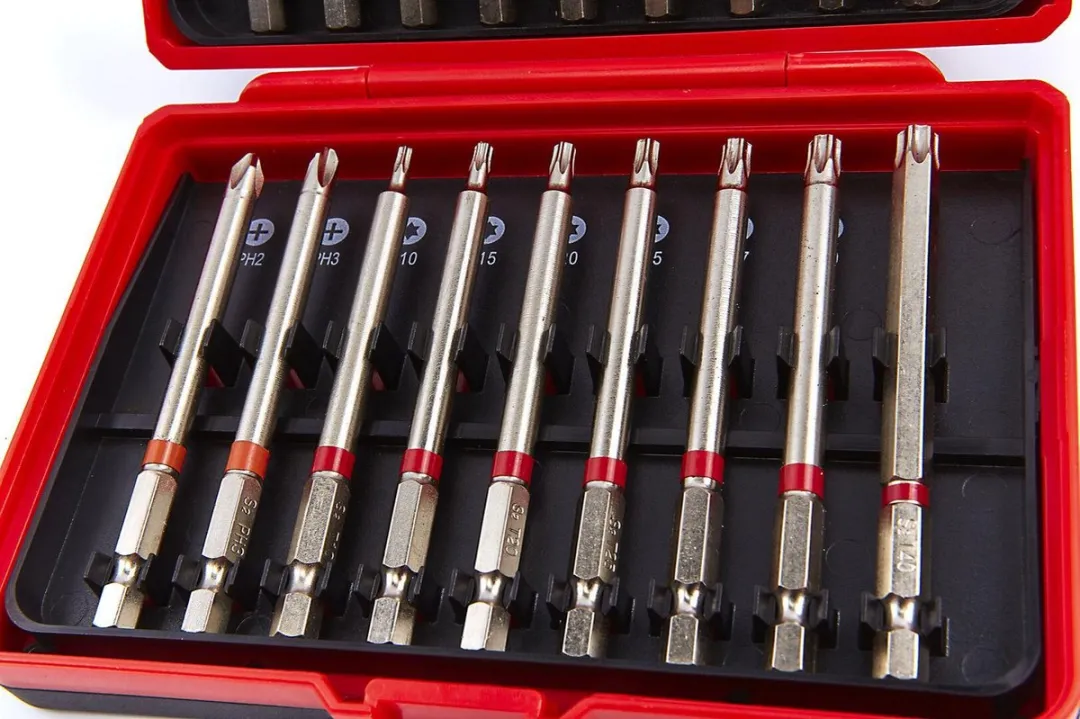 HBM Machines 18-delige Lange Bitset Chrome Vanadium S2