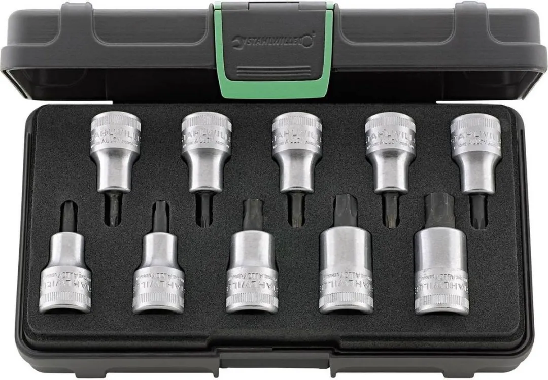Stahlwille 54TX/10 Binnen-Torx Dopsleutel-bitinzetset 10-delig