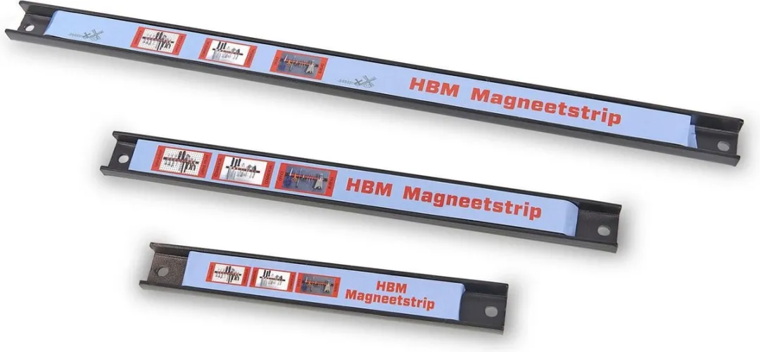 HBM Magneetstrippen Gereedschapsrek Set 3-delig