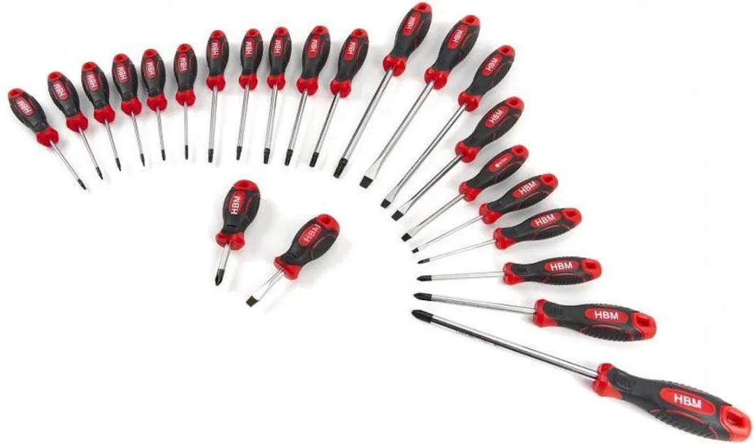 HBM 23 Delige Schroevendraaierset 9771 - 23 Stuks - Zwart