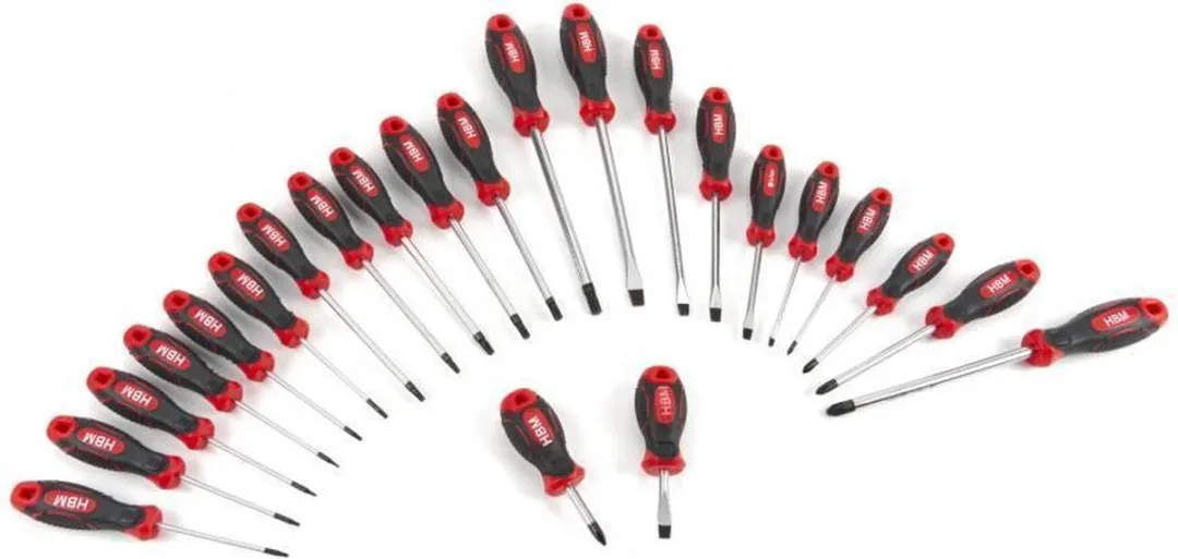 HBM 23 Delige Schroevendraaierset 9771 - 23 Stuks - Zwart