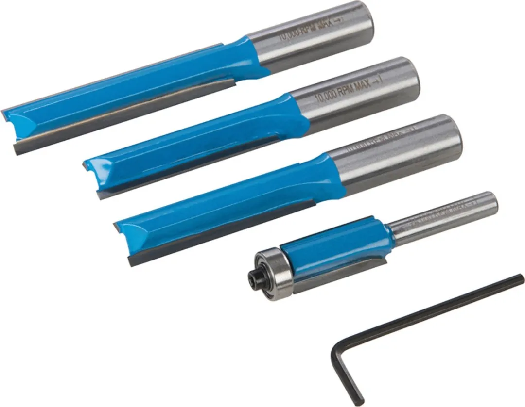Silverline Freesbitset 4-delig - Houten opbergkist