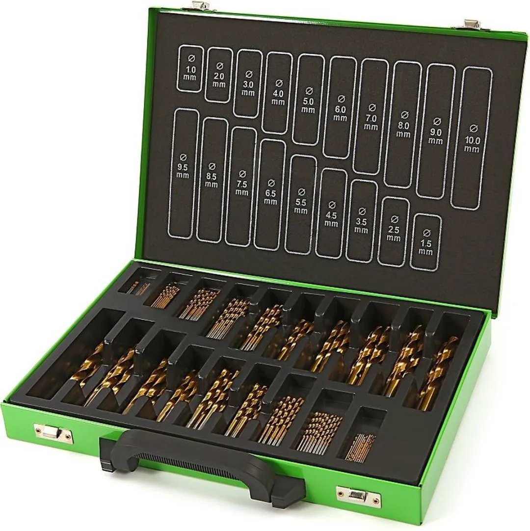 HBM HSS TIN Gecoate Borenset 140-delig