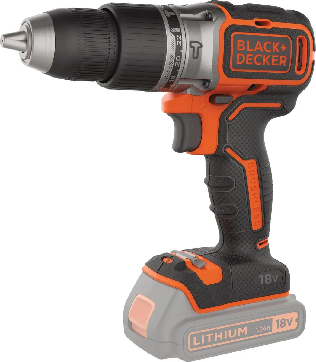 BLACK+DECKER BL188N-XJ Schroefklopboormachine 18V