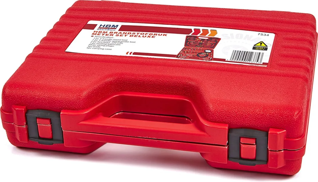 HBM Brandstofdruk Meter Set Deluxe 0-10 bar