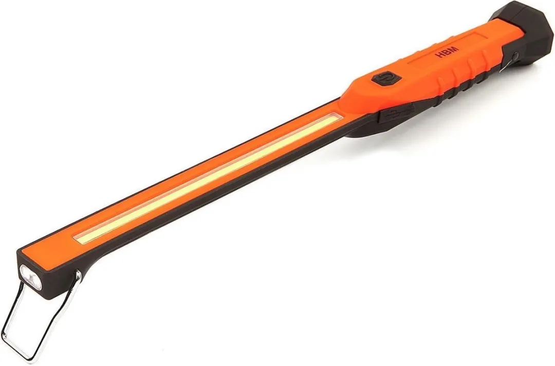 HBM Machines LED Zaklamp 300 Lumen - Oranje