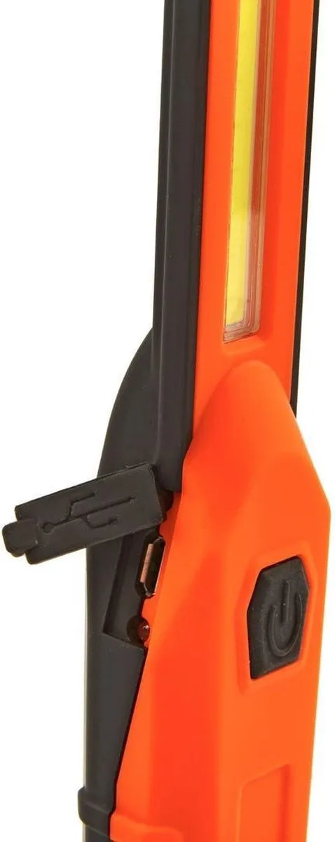 HBM Machines LED Zaklamp 300 Lumen - Oranje