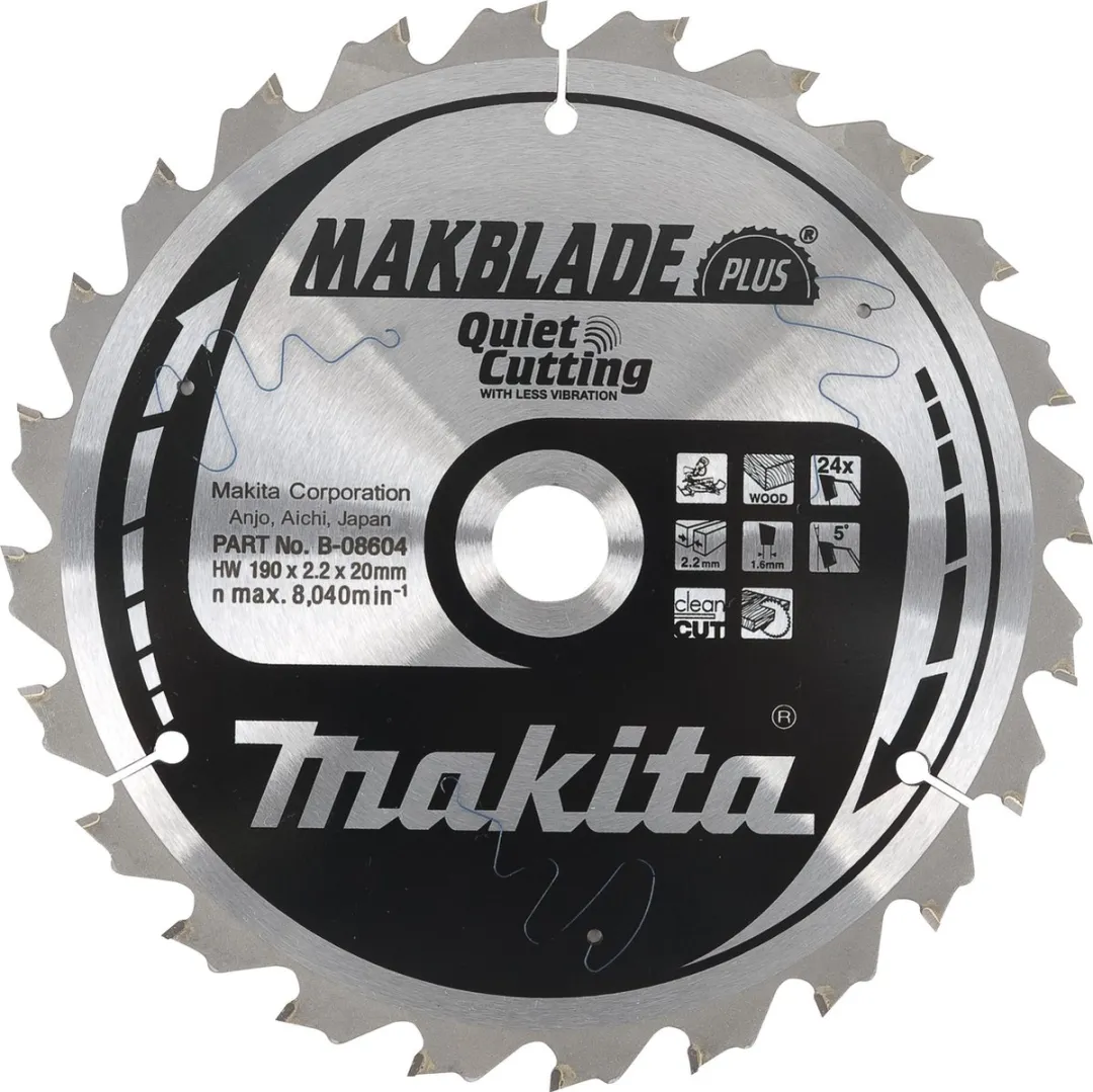 Makita B-56518 Afkortzaagblad Hout