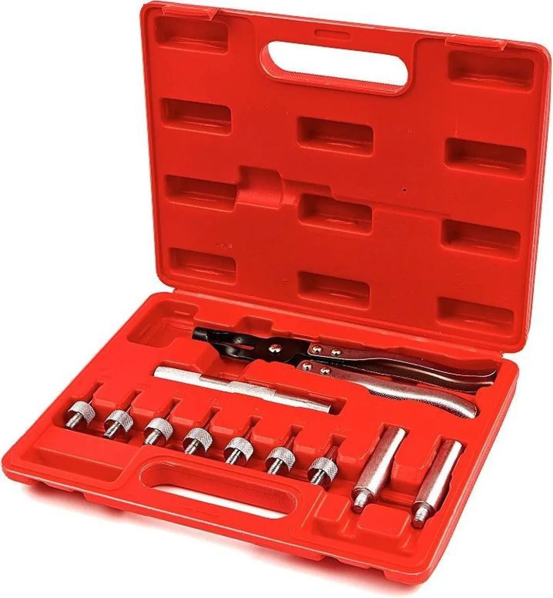 HBM Machines 8416 Klepsteel Afdichtrubber Tang Set