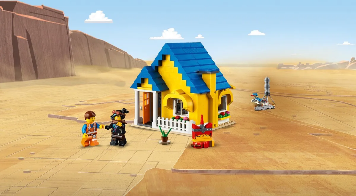 LEGO The Movie 2 Emmet Droomhuis/Reddingsraket 70831 - 706 Stukken - afbeelding 4 van 6