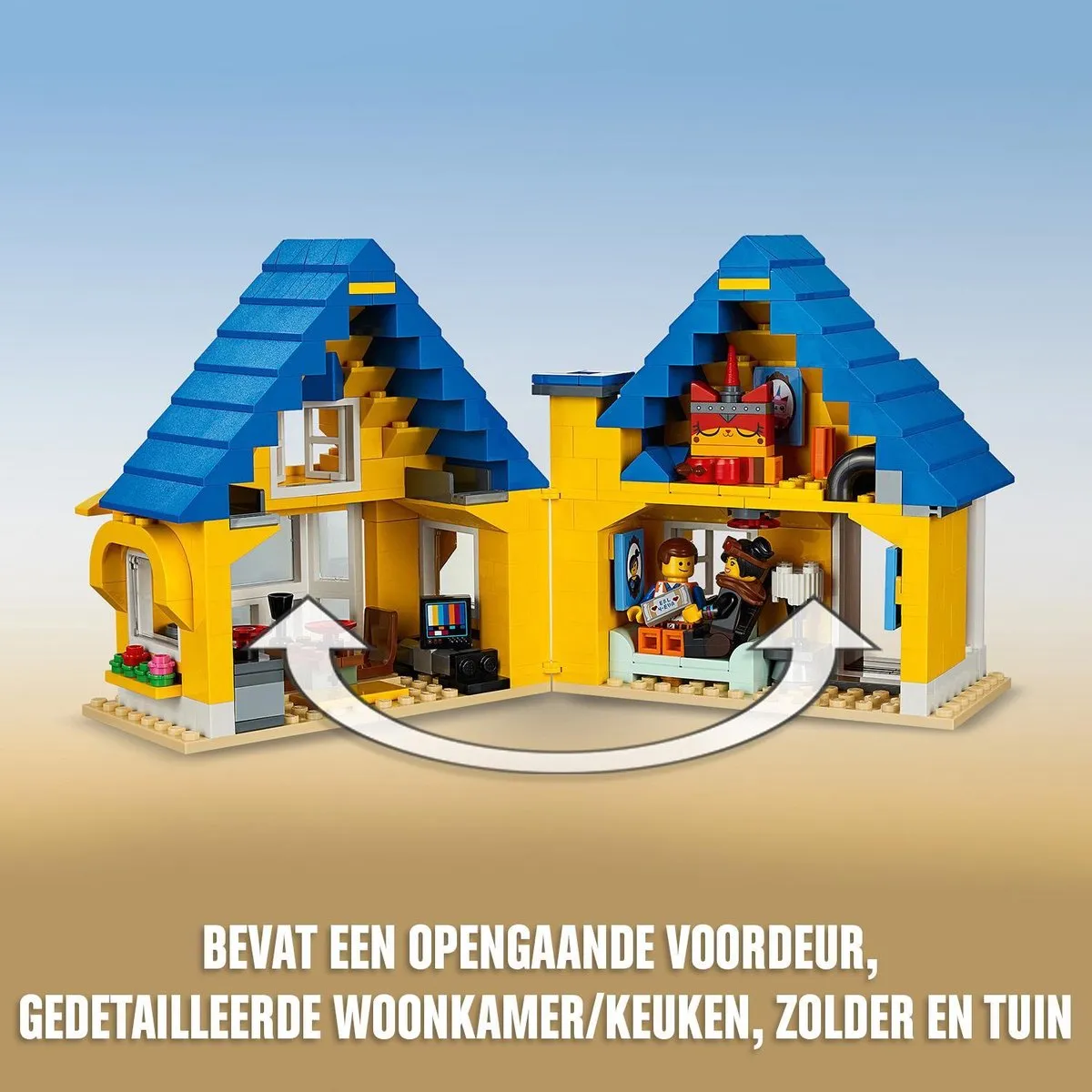 LEGO The Movie 2 Emmet Droomhuis/Reddingsraket 70831 - 706 Stukken - afbeelding 3 van 6