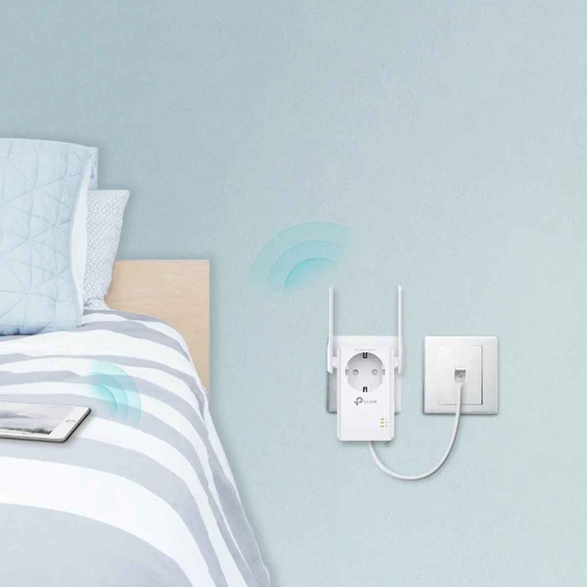 TP-Link TL-WA860RE WiFi Repeater 300Mbps - Wit - afbeelding 6 van 6