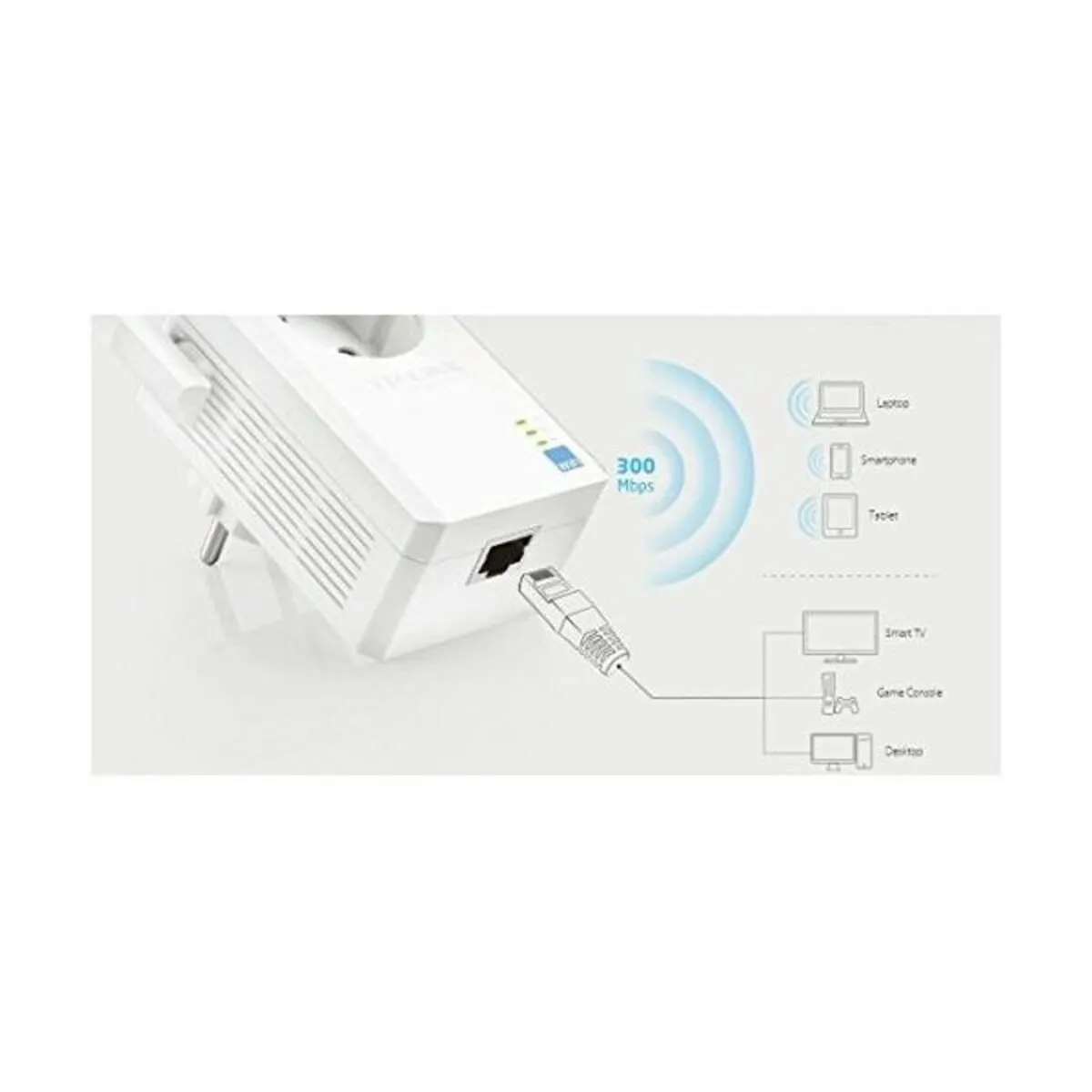 TP-Link TL-WA860RE WiFi Repeater 300Mbps - Wit