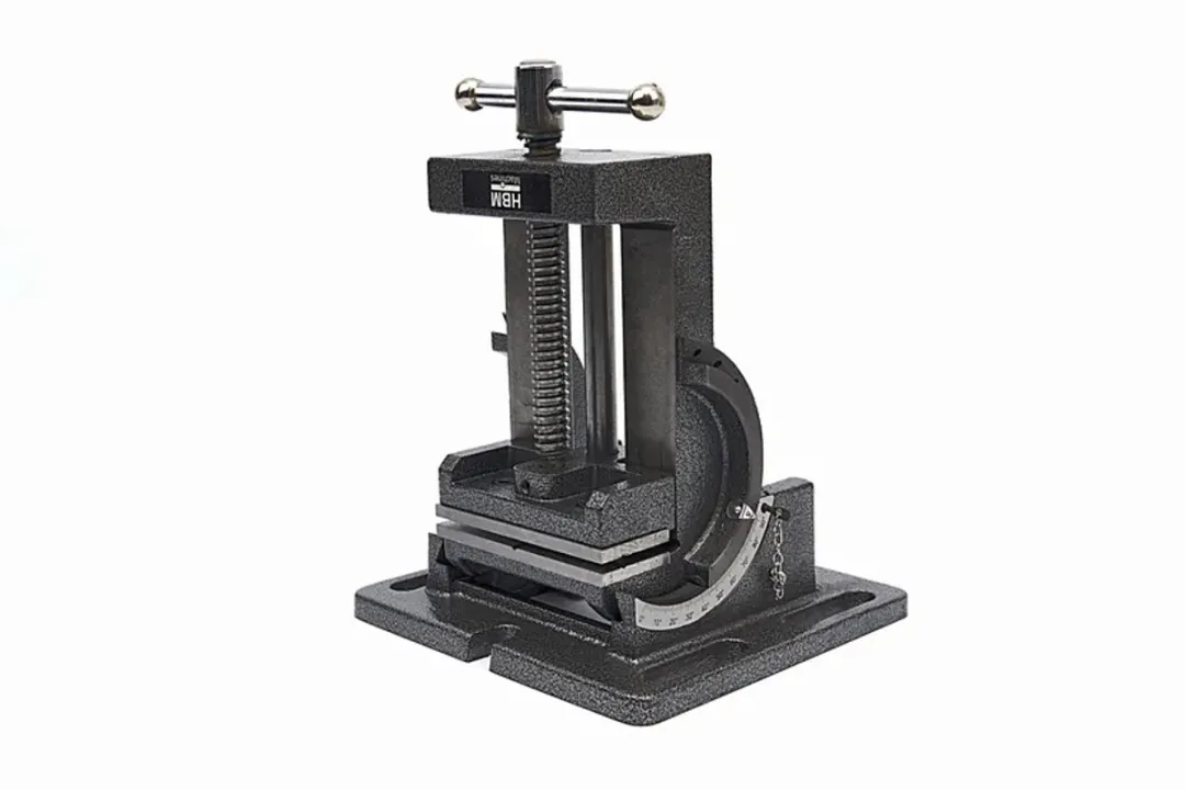 HBM Kantelbare Boorklem 100mm - Voetplaat 180x180mm