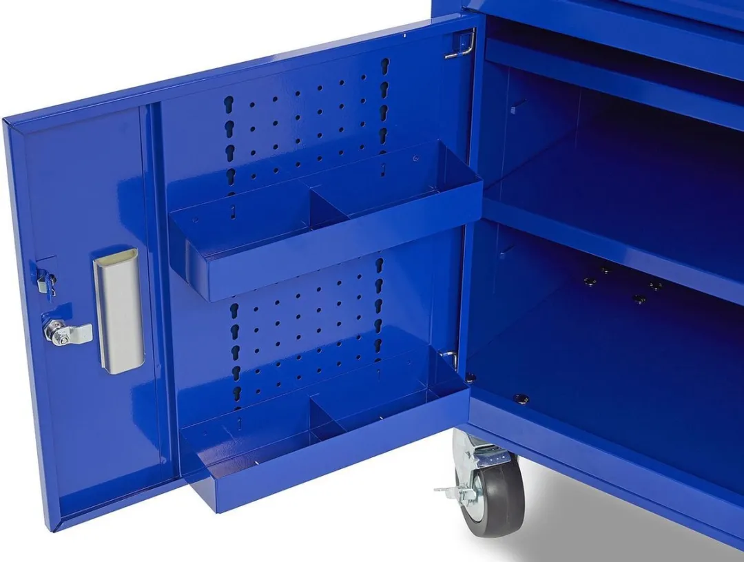 HBM Machines Verrijdbare Gereedschapswagen 117cm - Blauw