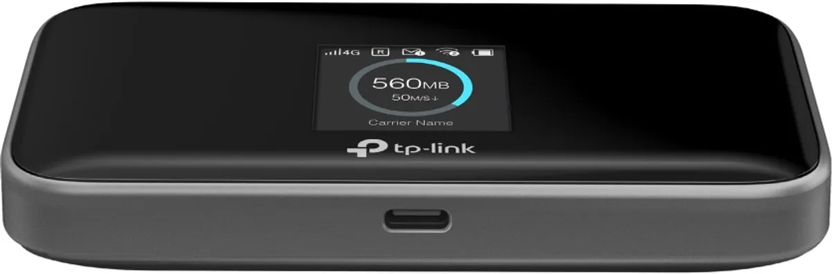 TP-Link M7450 MiFi Router - Dual-Band - Zwart