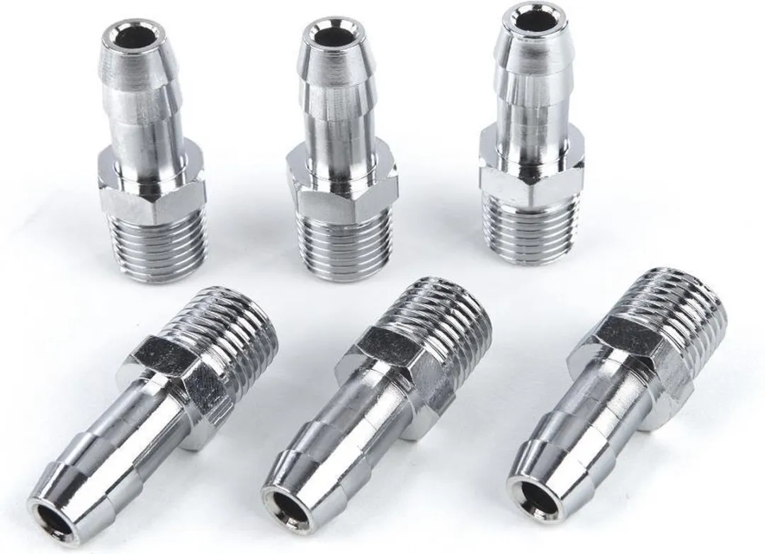 HBM Machines Slangnippel 8mm 1/4"